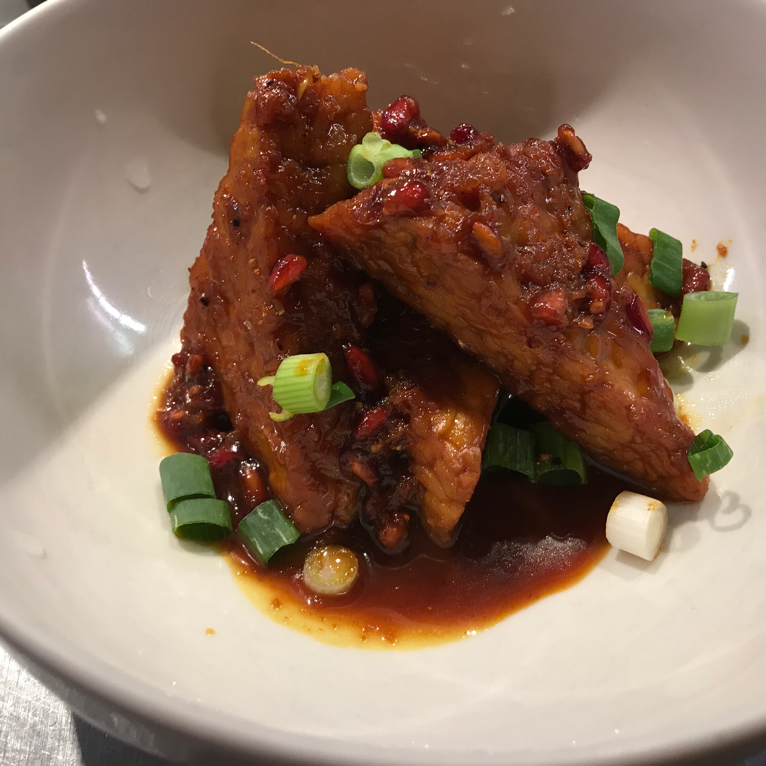 Fermented Lemon Glazed Tempeh