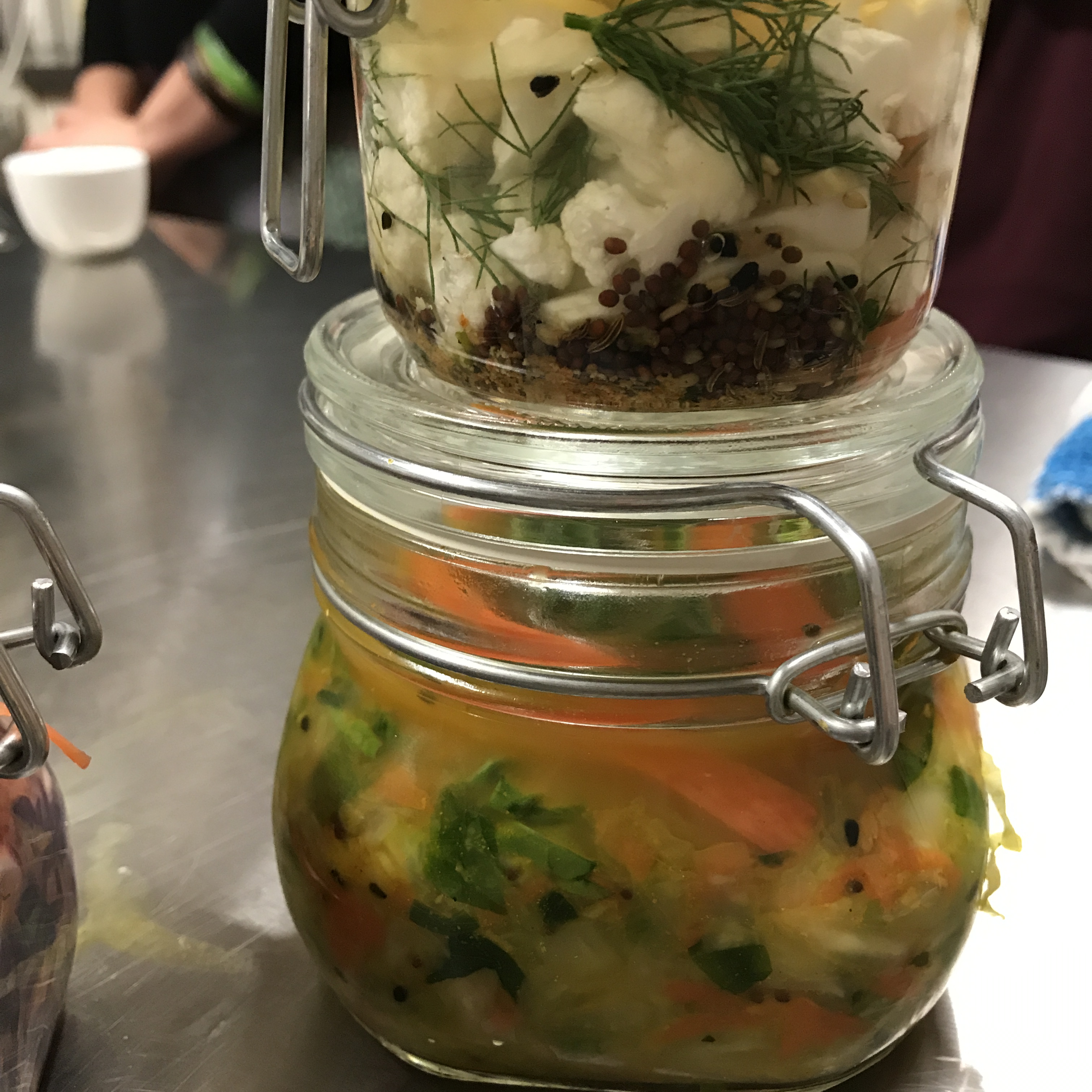 Fermented Indian Sauerkraut