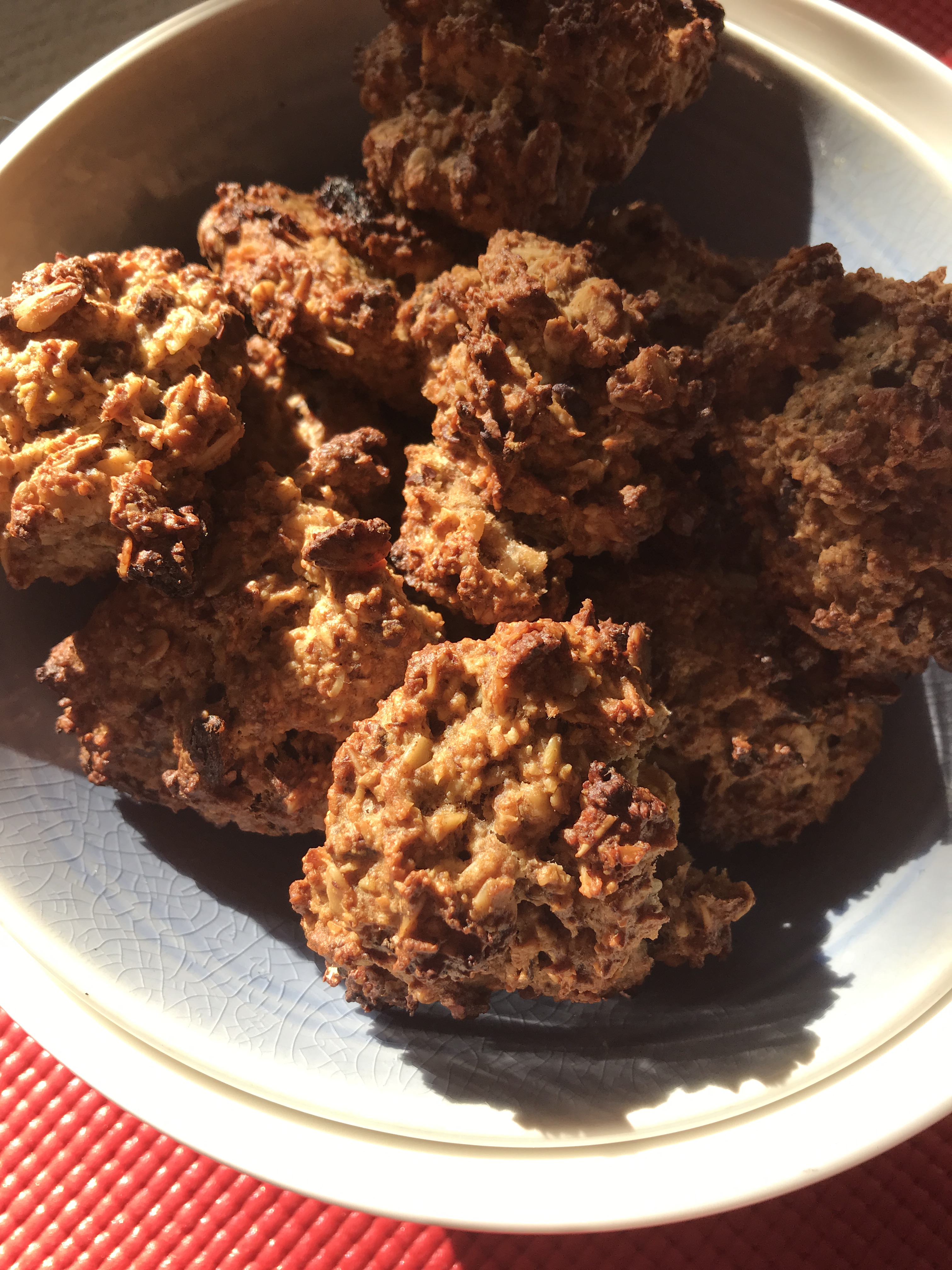 Banana Nut Breakfast Cookies