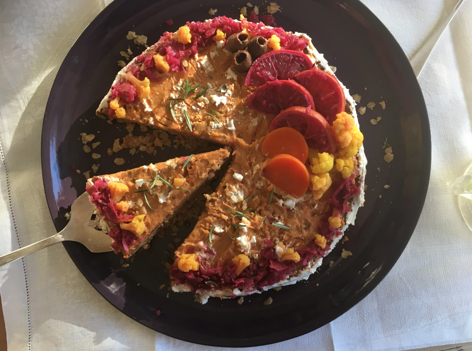 Tofu and Fermented Plant-Based Quiche